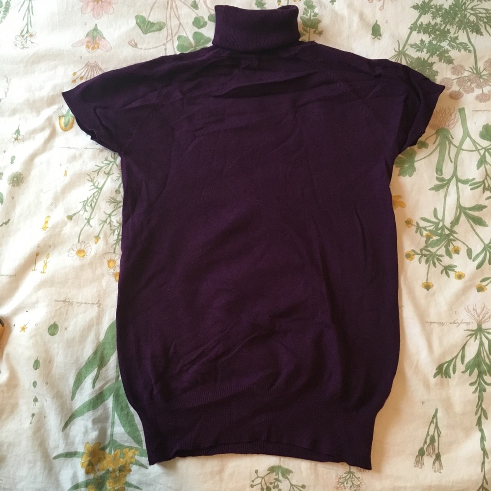ZARA Short-Sleeve Turtle-Neck Sweaters